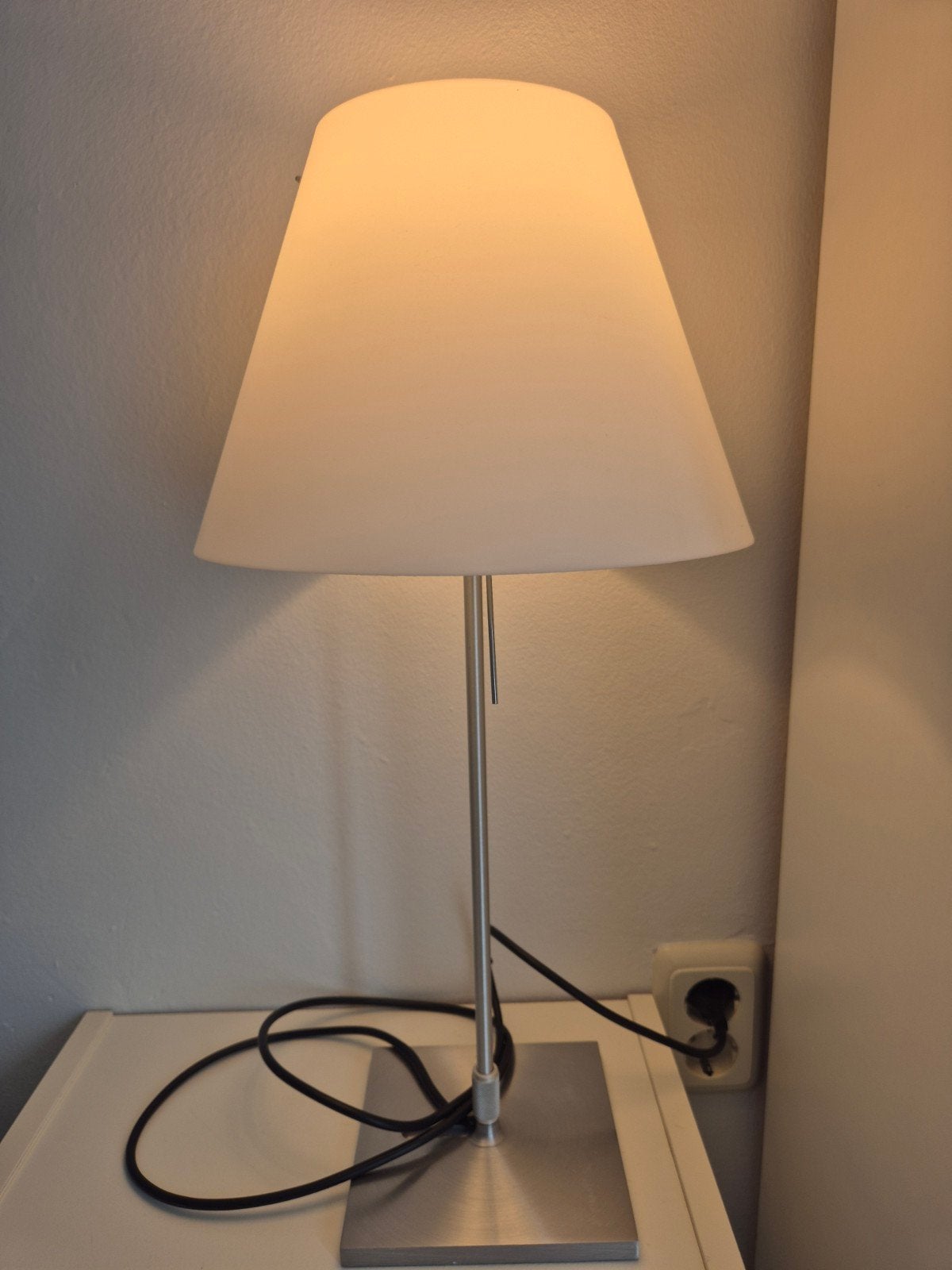 Luceplan Costanzina designer lamp, Ophalen, Overige merken, Wit, Zo goed als nieuw