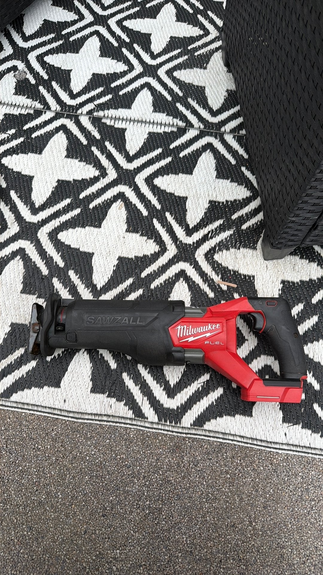 Milwaukee M18 FSZ-0X 18V Li-ion accu reciprozaag body, Ophalen of Verzenden, Zo goed als nieuw