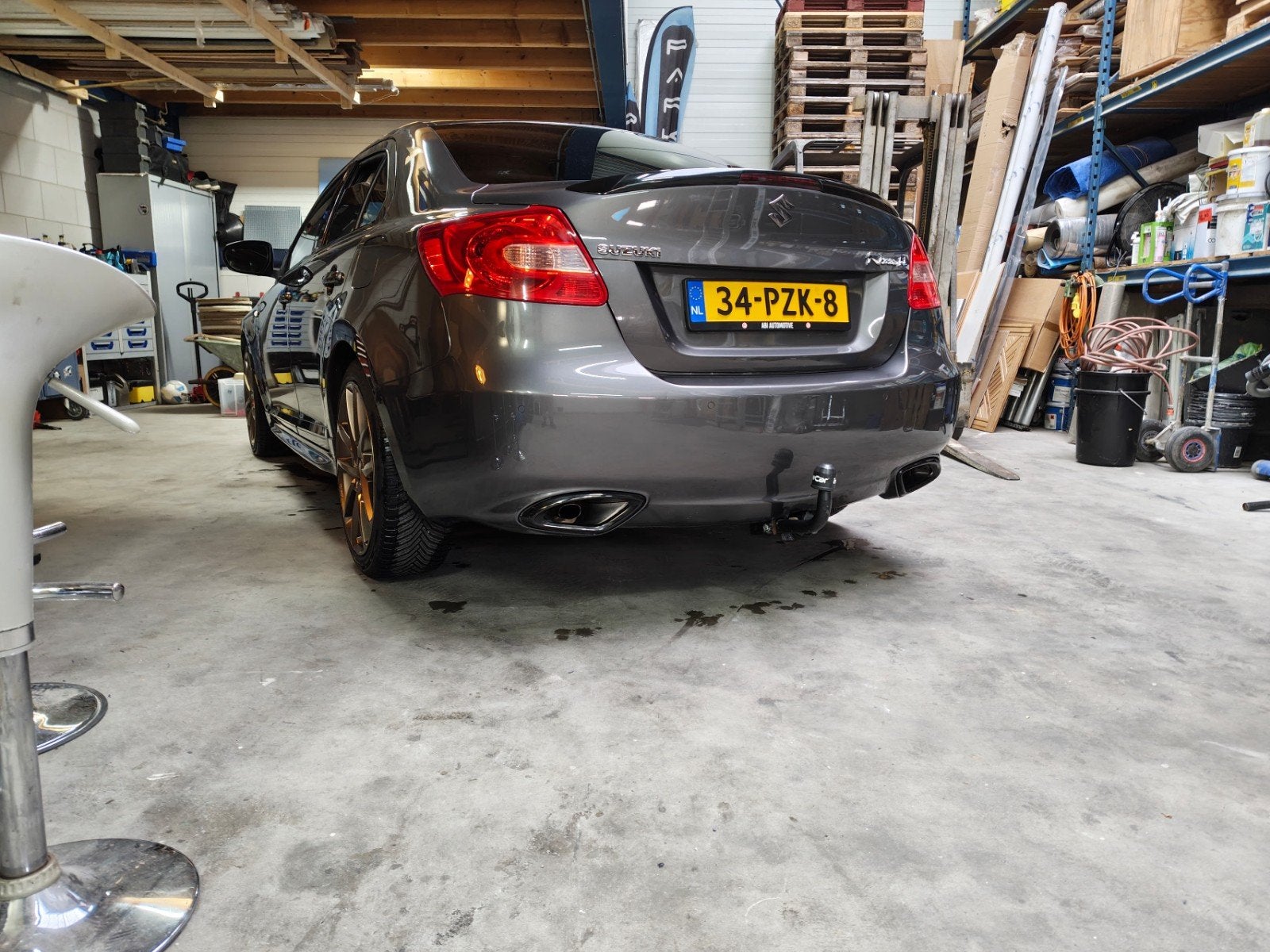 Suzuki Kizashi 2.4 CVT 4x4 sport, Auto's, Automaat, Zwart, 4 cilinders, 1505 kg