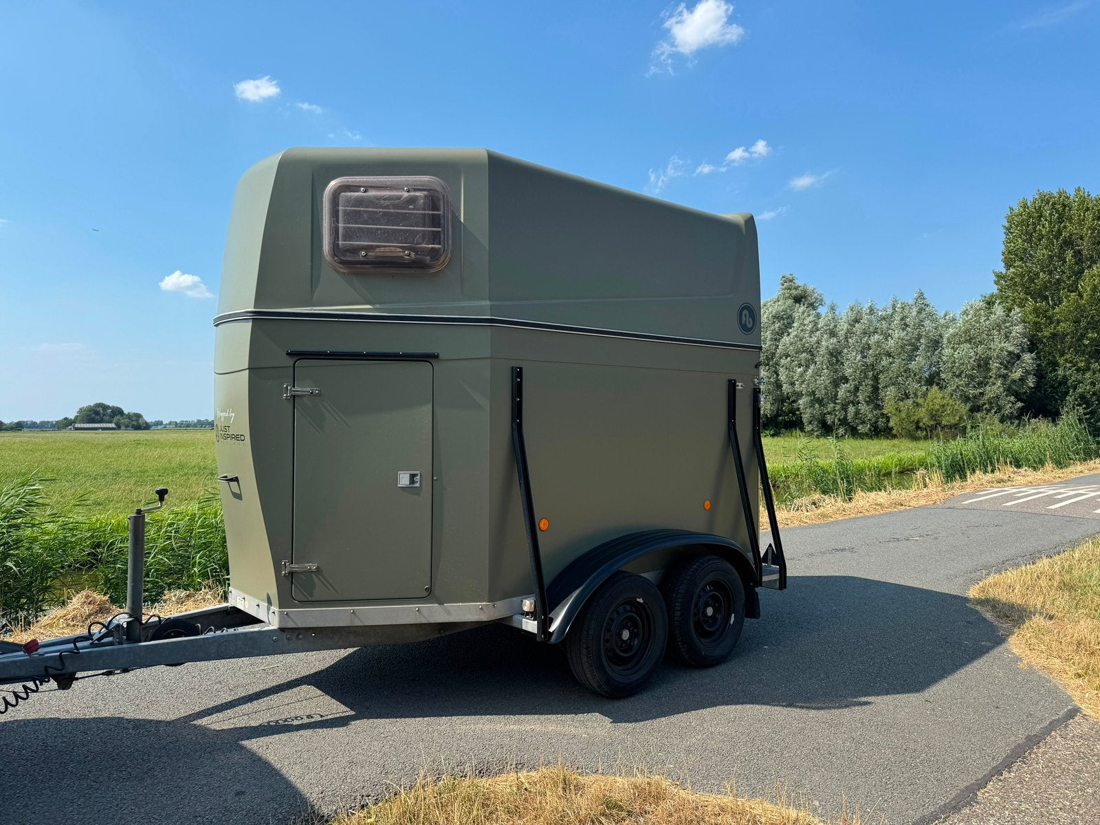 Blomert 2-paards trailer | Zeer nette staat, Dieren en Toebehoren, Ophalen, Zo goed als nieuw, 2-paards trailer