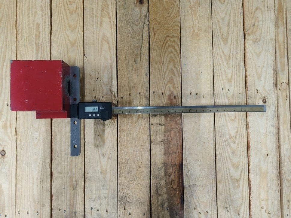 Mitutoyo hoogte schuifmaat 450mm, Ophalen
