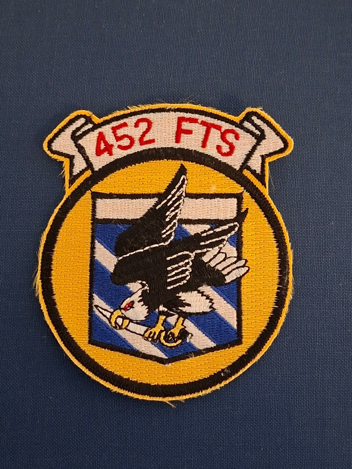 USAF patch 452nd Flying Training Squadron, Verzenden, Luchtmacht, Amerika, Embleem of Badge