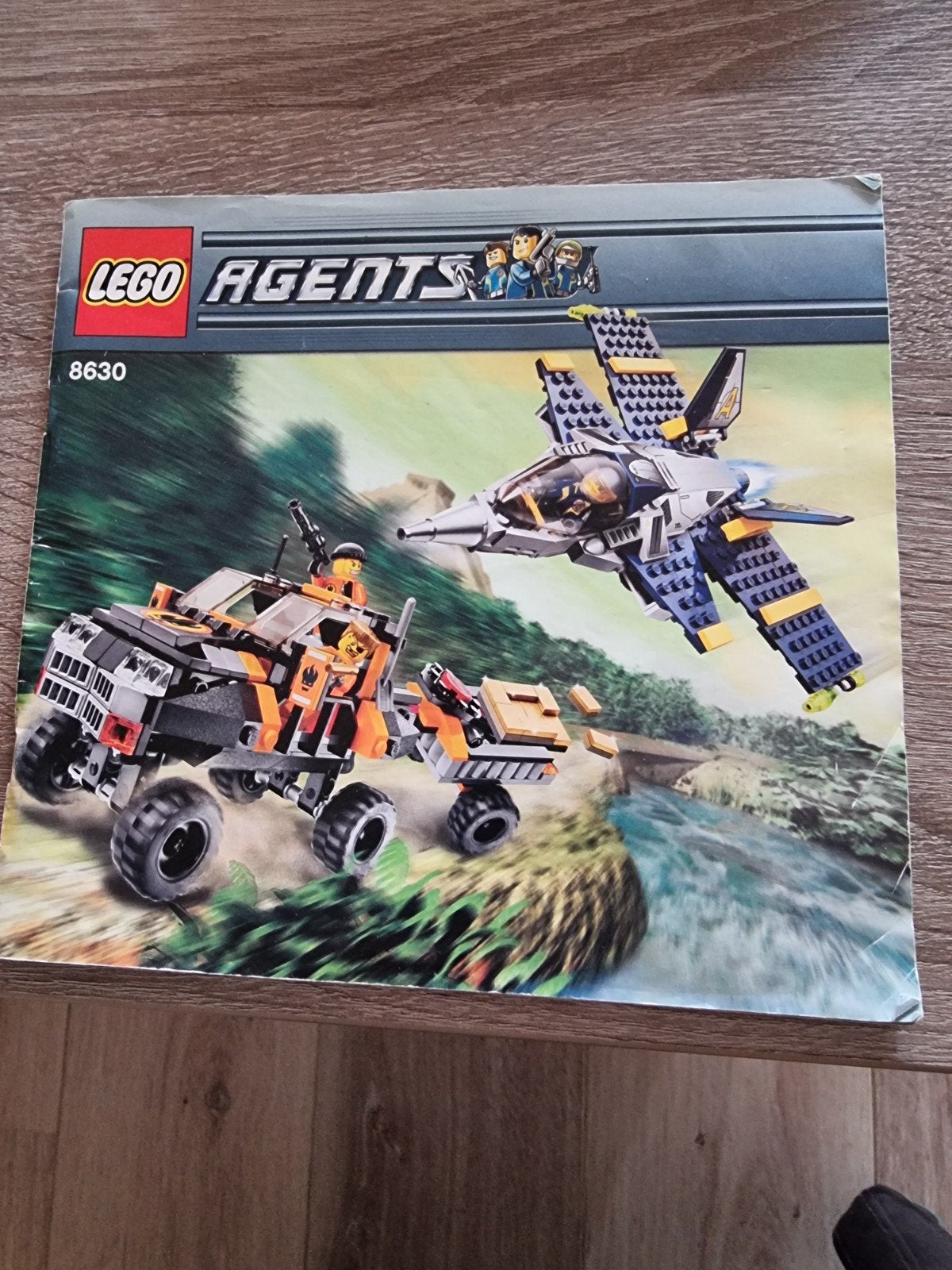 Lego Agents 8630: Stealth Patrol met instructies, Ophalen, Gebruikt, Overige thema's, Lego