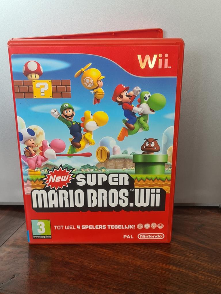 New Super Mario Bros. Wii - Klassiek platformplezier!, Eén computer, Ophalen of Verzenden, Zo goed als nieuw, Platform