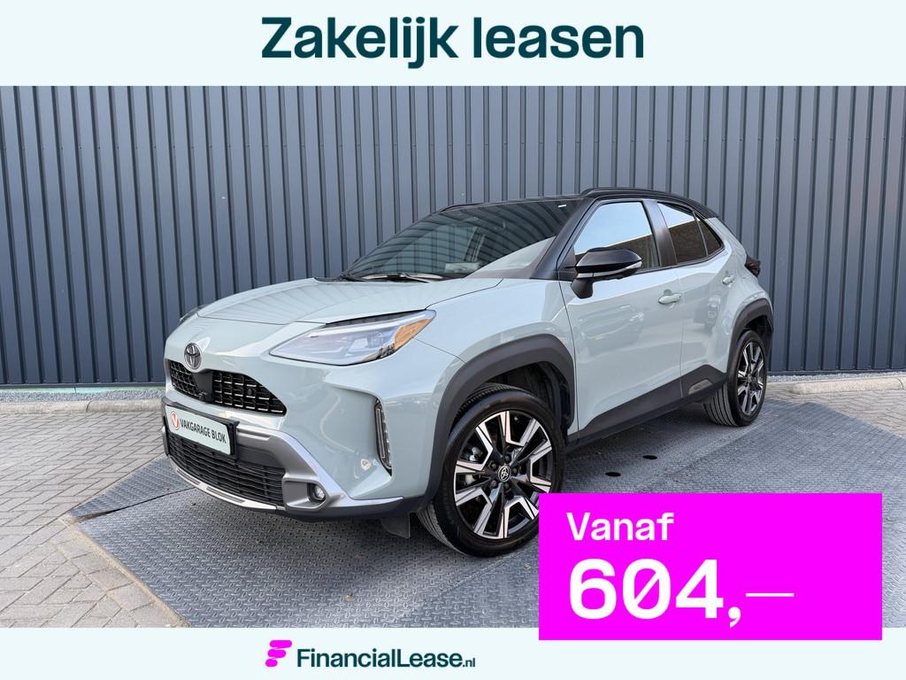 Toyota Yaris Cross 1.5 Hybrid 130 Launch Edition / Bi tone |, 12 maanden, 1195 kg, Gebruikt, Leder en Stof