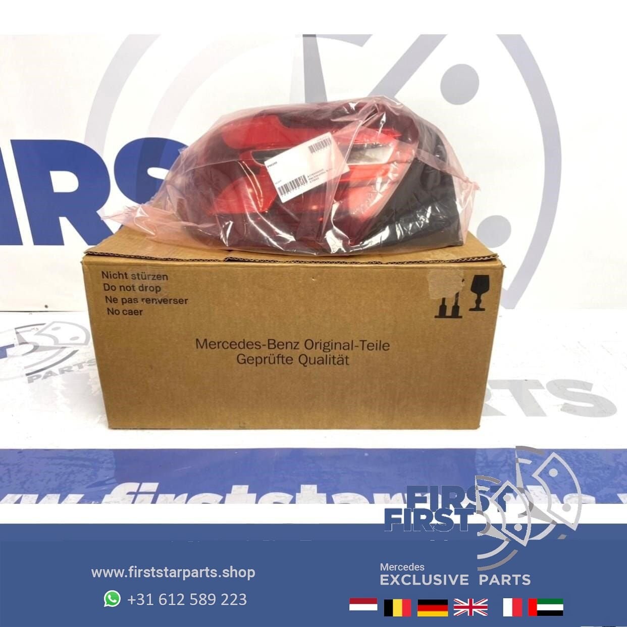 W176 Facelift ACHTERLICHT LED LINKS Mercedes A Klasse 2018 O