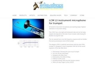 Trompet-microfoon, Ophalen, Zo goed als nieuw, Instrumentmicrofoon