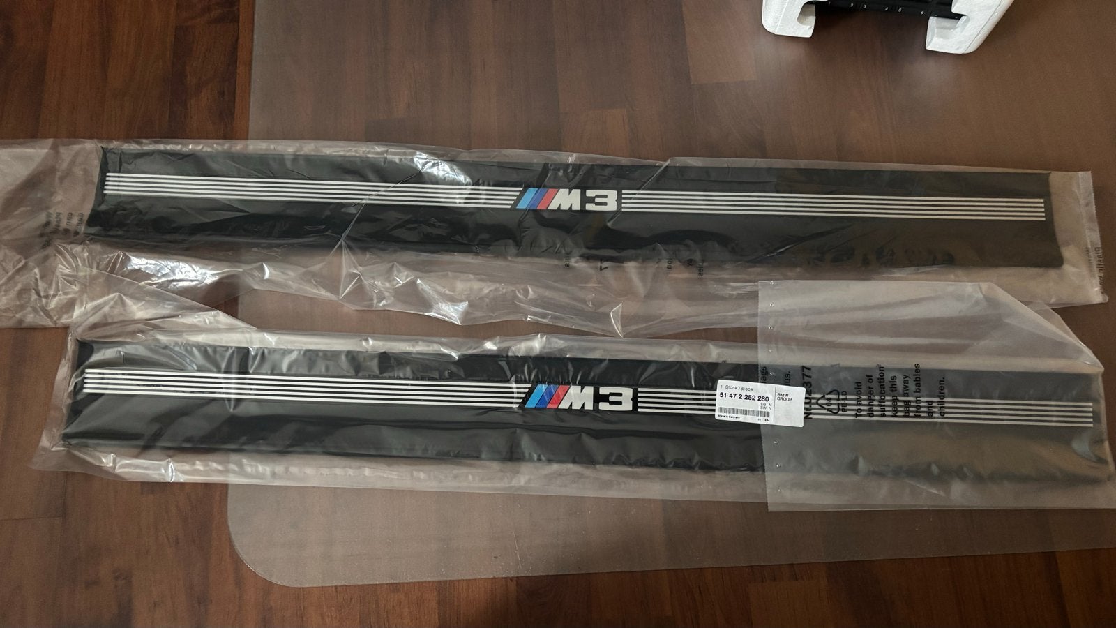 BMW E36 M3 Cabrio/Coupe Originele Nieuwe Instaplijsten, Auto-onderdelen, Interieur en Bekleding, Ophalen, Nieuw, BMW