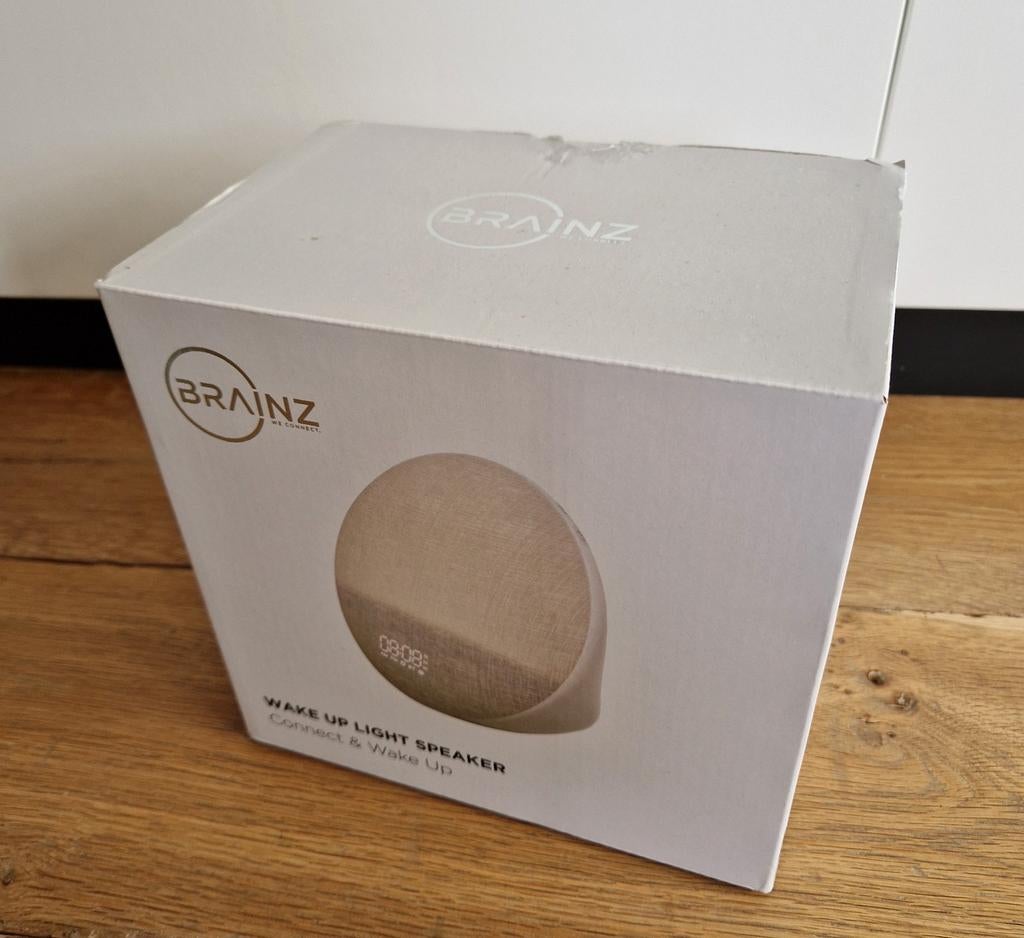 Brainz wake up light speaker, Ophalen of Verzenden, Zo goed als nieuw, Digitaal