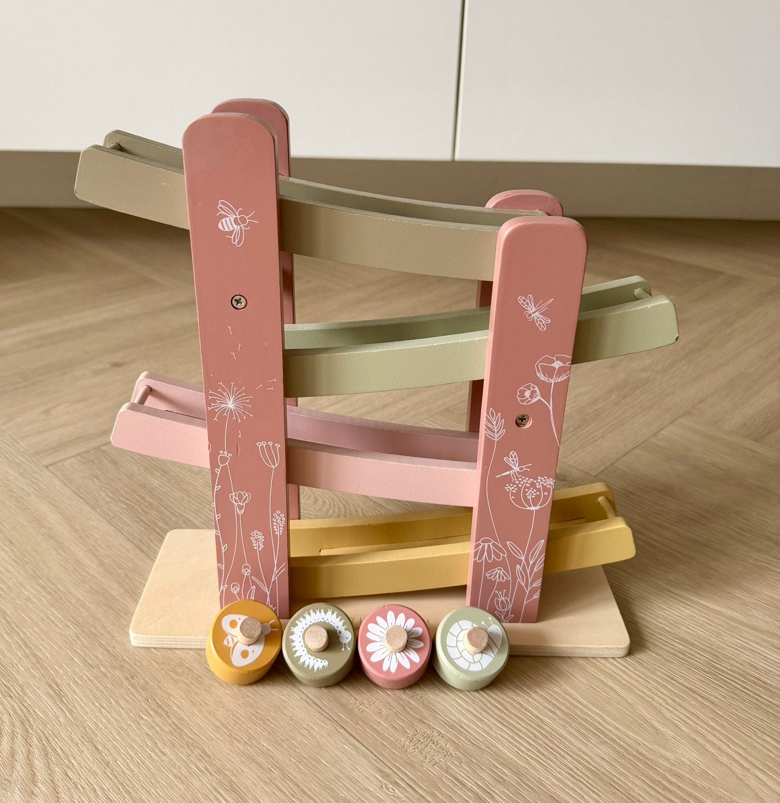 Little Dutch Rollerbaan Roze | Fairy Garden | Hout, Kinderen en Baby's, Speelgoed | Houten speelgoed, Ophalen of Verzenden, Zo goed als nieuw