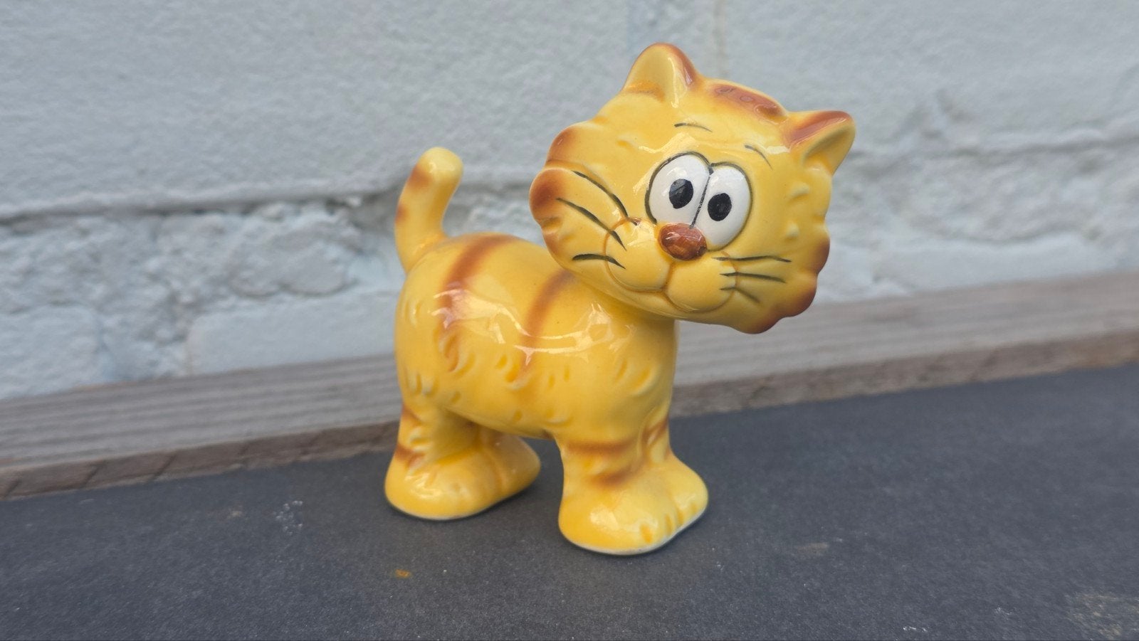 Vintage kattenbeeldje (garfield), Ophalen of Verzenden