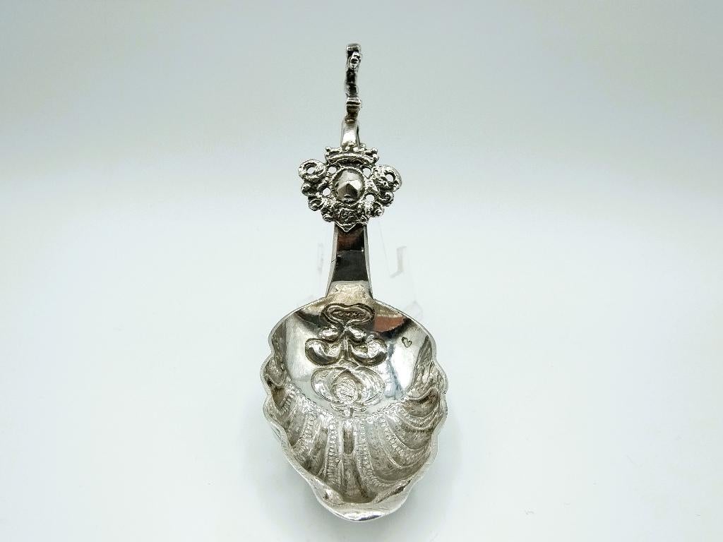 Zilveren roomlepel, Bolsward, ca. 1740, Verzenden