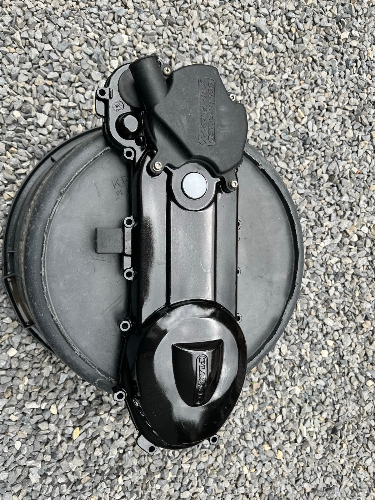 Piaggio/Gilera Controlled AirFlow Carterkap EG, Ophalen of Verzenden, Gebruikt, Kap, Piaggio