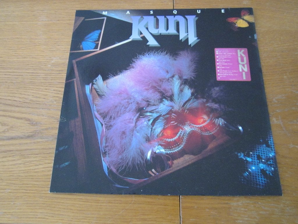 Kuni - Masque 1986 Polydor 829 987-1 Duitsland LP, LP, Ophalen of Verzenden, Zo goed als nieuw, Heavy metal