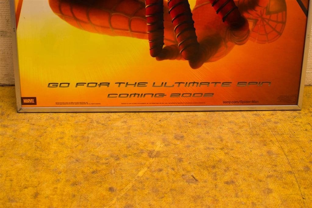 Ingelijste poster van spiderman 49350, Ophalen of Verzenden, Gebruikt, A1 t/m A3, Film en Tv