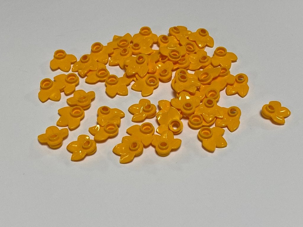 Partij 50x nieuwe Lego blaadjes in diverse kleuren, Overige thema's, Lego, Nieuw, Ophalen of Verzenden