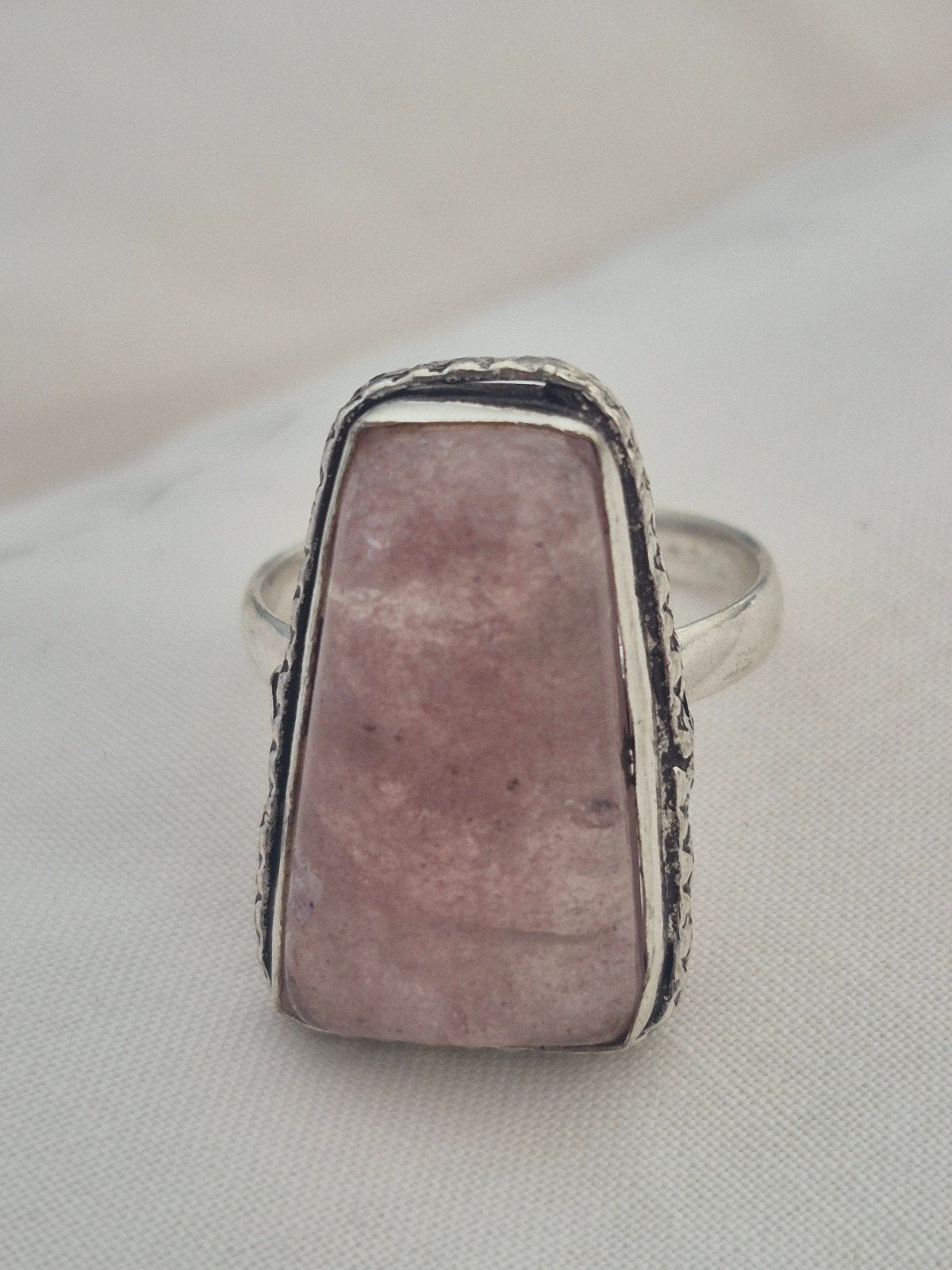 Nieuw!! Zilveren 925 Ring met Roze Opaal Maat 19, Sieraden, Tassen en Uiterlijk, 18 tot 19, Nieuw, Ophalen of Verzenden, Roze