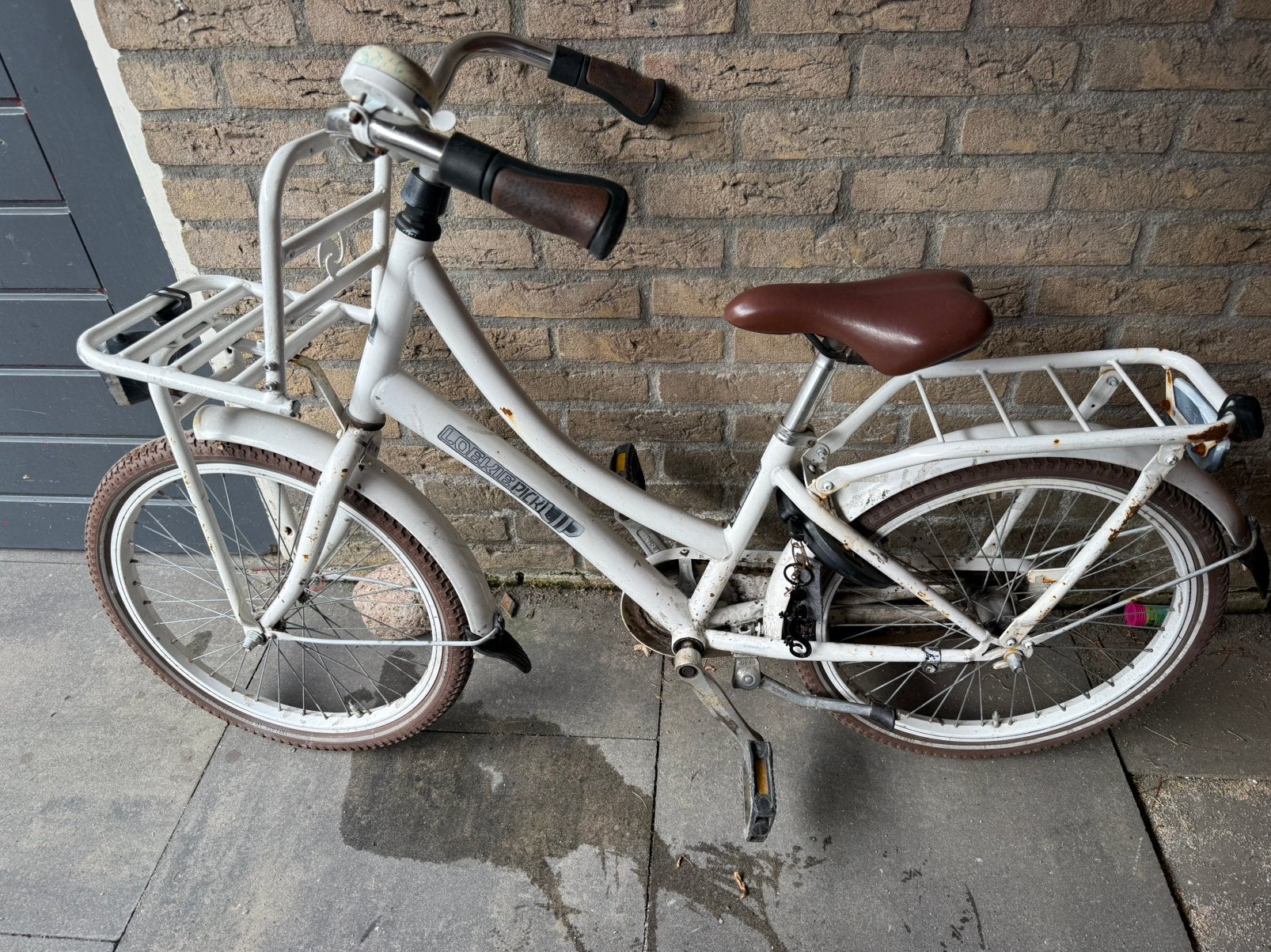 Meisjes fiets 20 inch, Fietsen en Brommers, Ophalen, Gebruikt, Terugtraprem, 20 inch