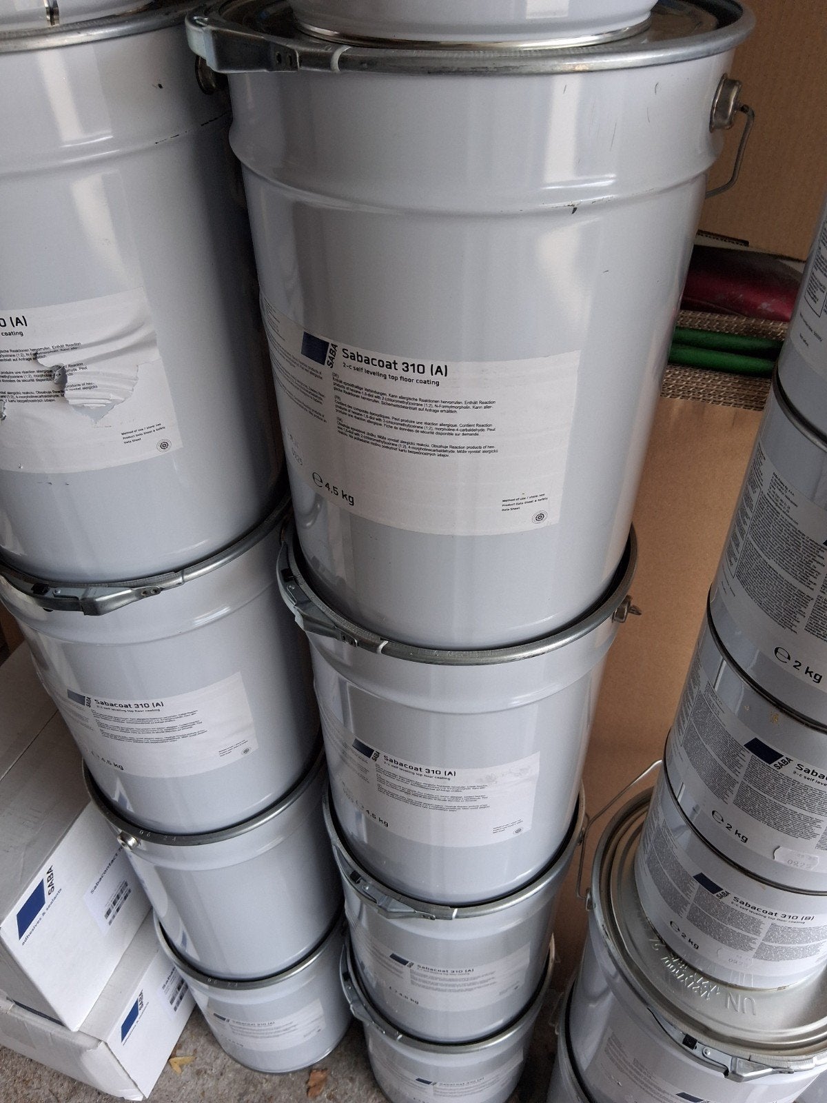 Saba vloer coating, Ophalen, Nieuw, Grijs