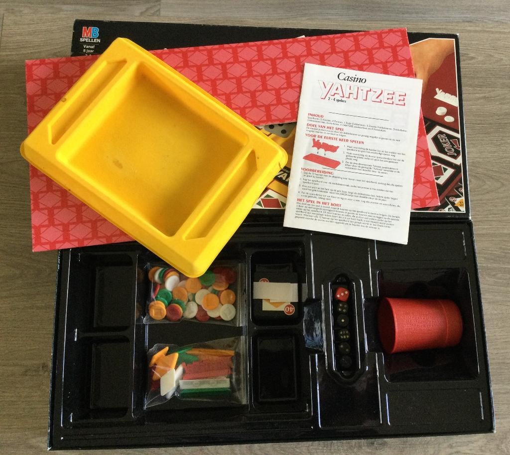 Casino Yahtzee spel, Een of twee spelers, Ophalen of Verzenden, Gebruikt
