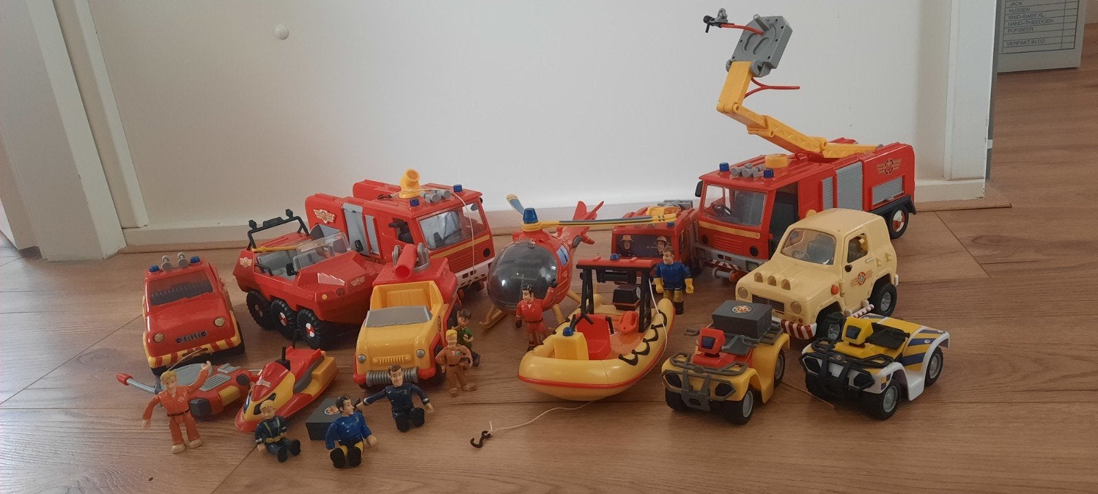 Brandweerman Sam speelgoed, Kinderen en Baby's, Speelgoed | Actiefiguren, Ophalen of Verzenden, Gebruikt