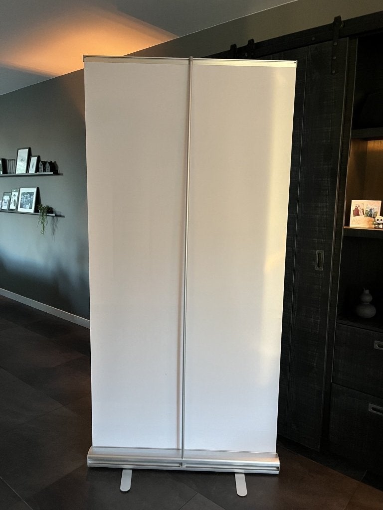 Roll-up banner(s), Ophalen, Zo goed als nieuw, Reclamebord