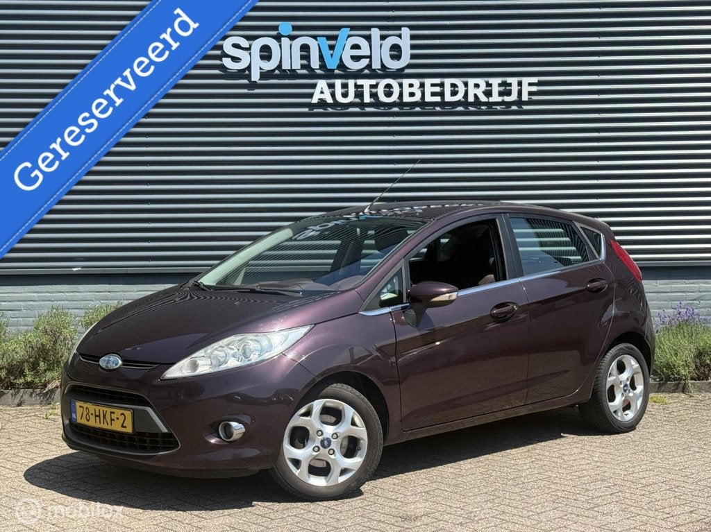 Ford Fiesta 1.25 Ghia - Airco - Cruise - Lmvelgen -, Auto's, Ford, Bedrijf, Fiësta, Airbags, Airconditioning, Alarm, Boordcomputer