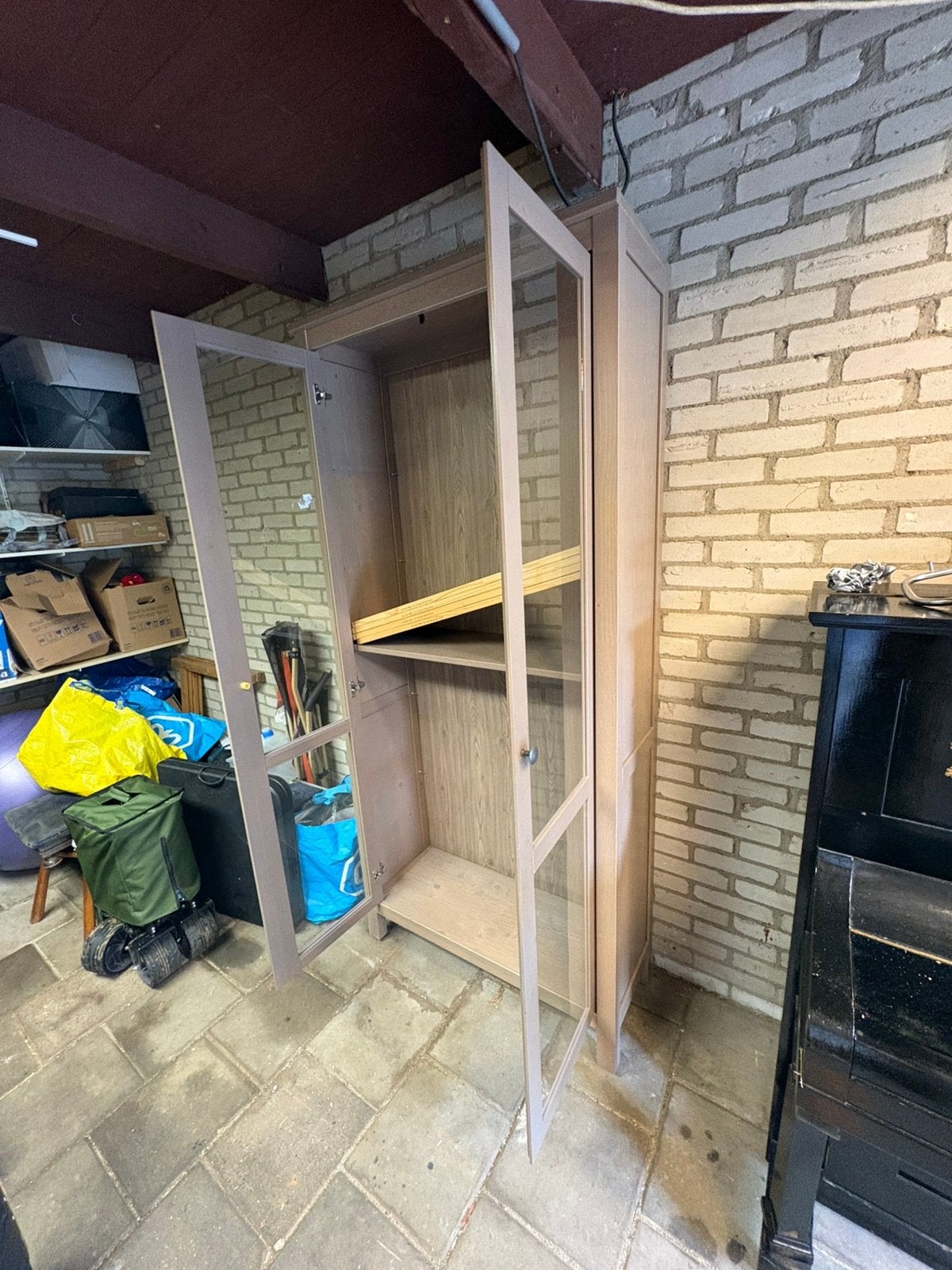 Wandkast, Huis en Inrichting, Kasten | Wandmeubels, Ophalen, Gebruikt, 200 cm of meer, Minder dan 150 cm