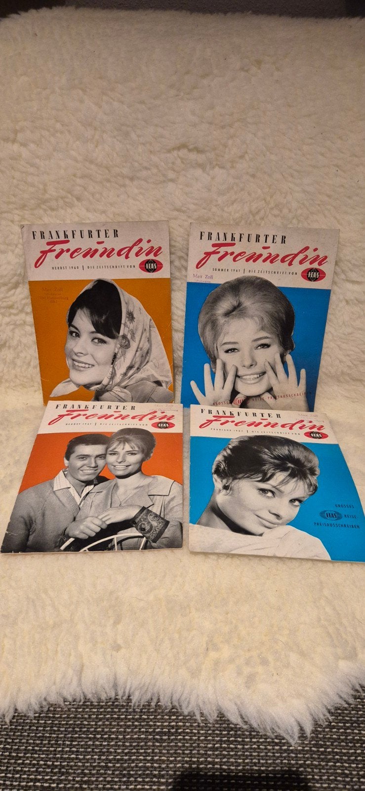 Vintage Frankfurter Freundin tijdschriften (jaren '60), Ophalen of Verzenden, Gelezen