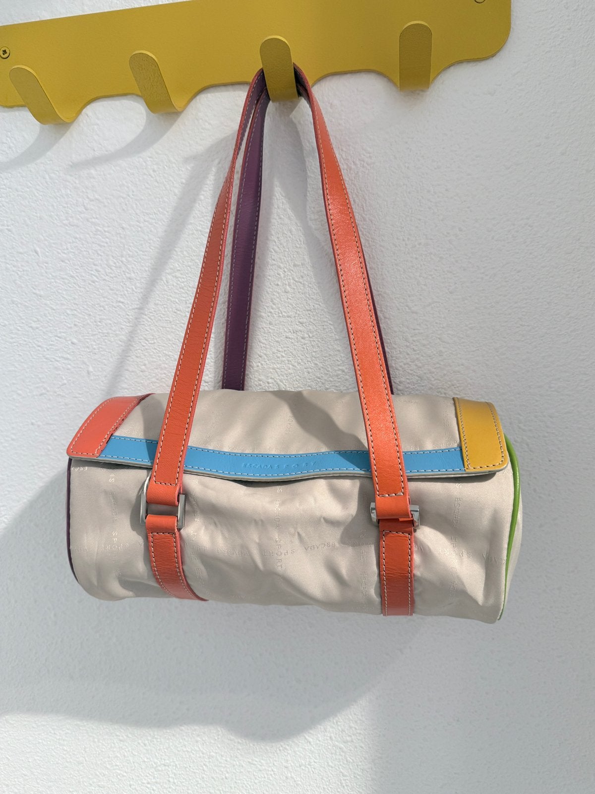 Vintage Escada Sport Cilindertas / Barrel Bag (Nieuwstaat), Vintage, Schoudertasje, Vintage, Vintage