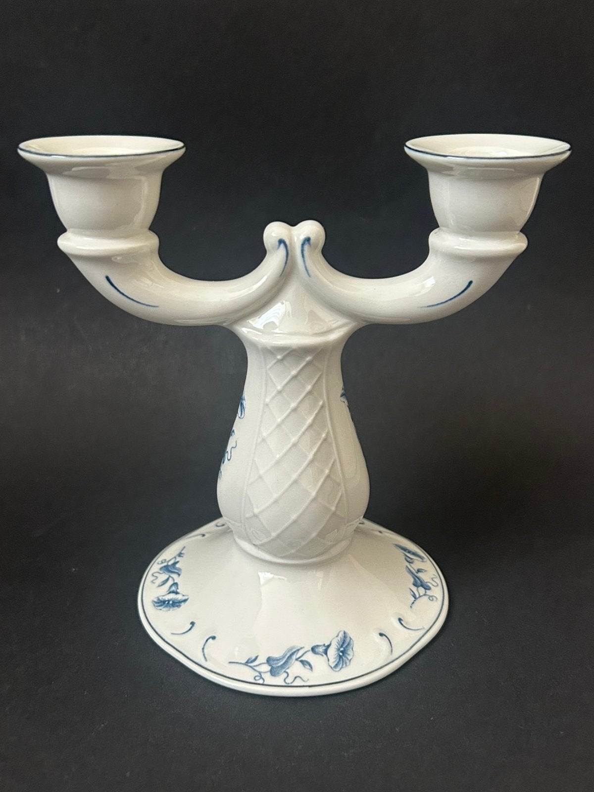 Porseleinen Kandelaar Villeroy & Boch, Antiek en Kunst, Ophalen of Verzenden, Keramiek of Aardewerk