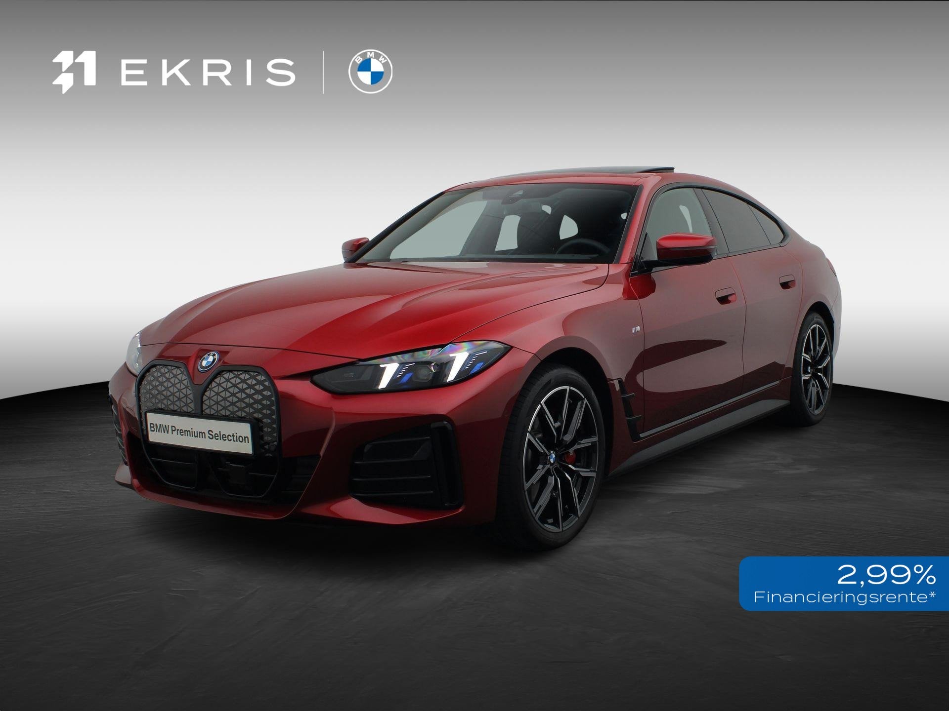 BMW i4 eDrive35 M Sportpakket Pro | 98.2% SoH | Achteruitrij, Auto's, Gebruikt, Zwart, Met garantie (alle), 420 min