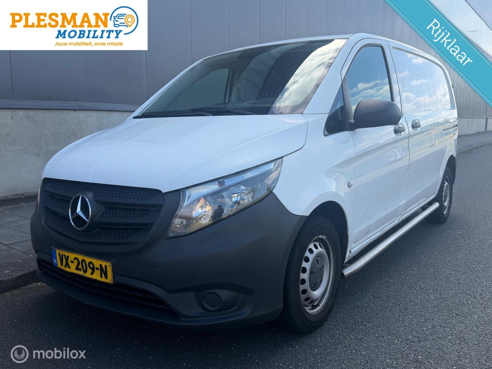 Mercedes Vito Bestel 109 CDI , 2X schuifdeur, Apple Carplay., Euro 5, Stof, Gebruikt, 4 cilinders