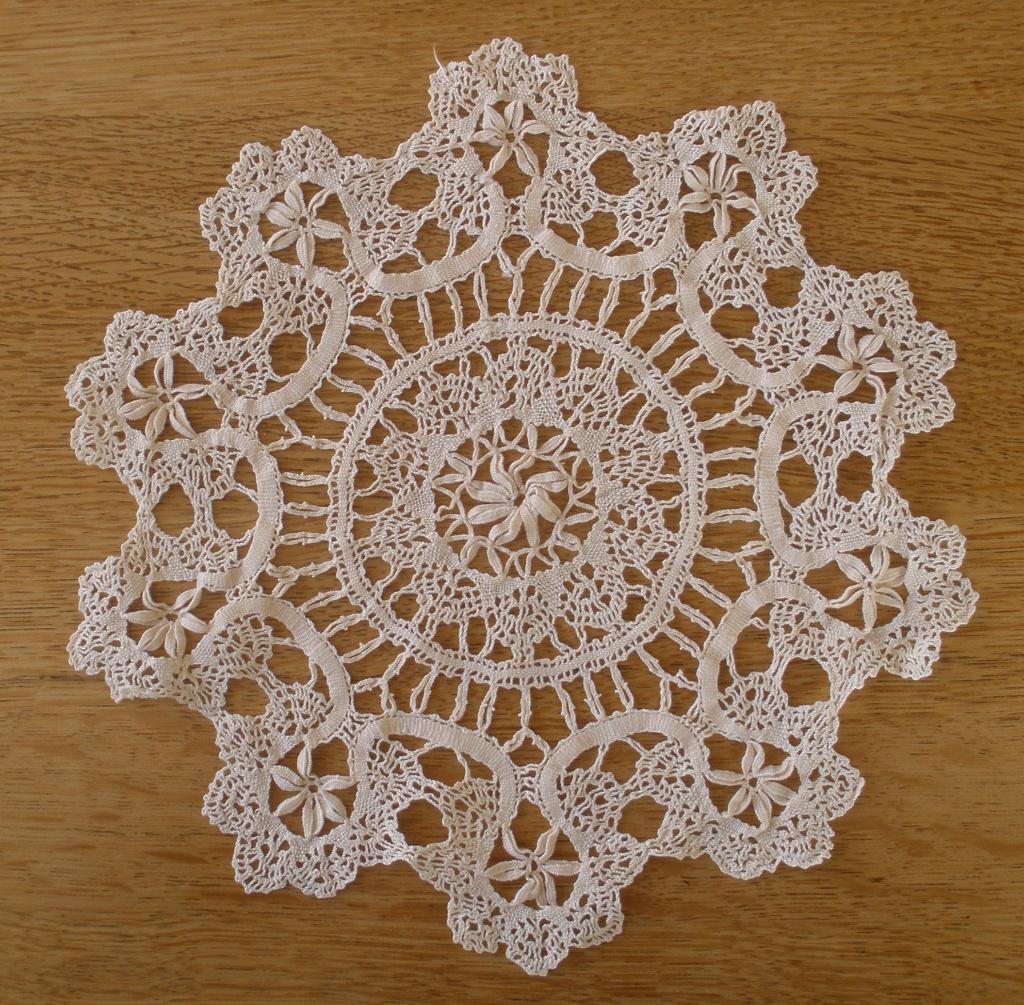 Oud kantklos kleedje, Antiek en Kunst, Antiek | Kleden en Textiel, Ophalen of Verzenden