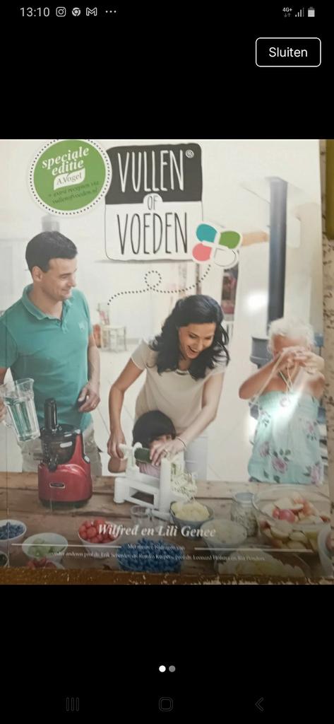 Vullen of voeden - Wilfred en Lily Genee, Ophalen of Verzenden