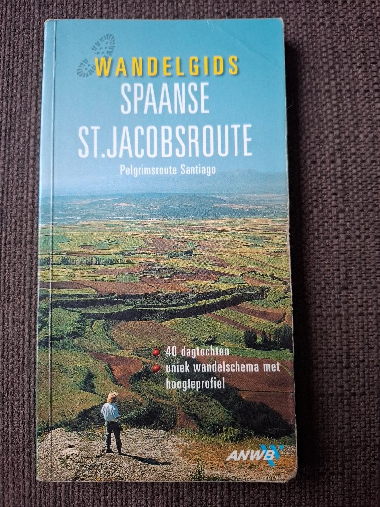 ANWB Wandelgids Spaanse St. Jacobsroute, Fiets- of Wandelgids, Europa, Ophalen of Verzenden, ANWB