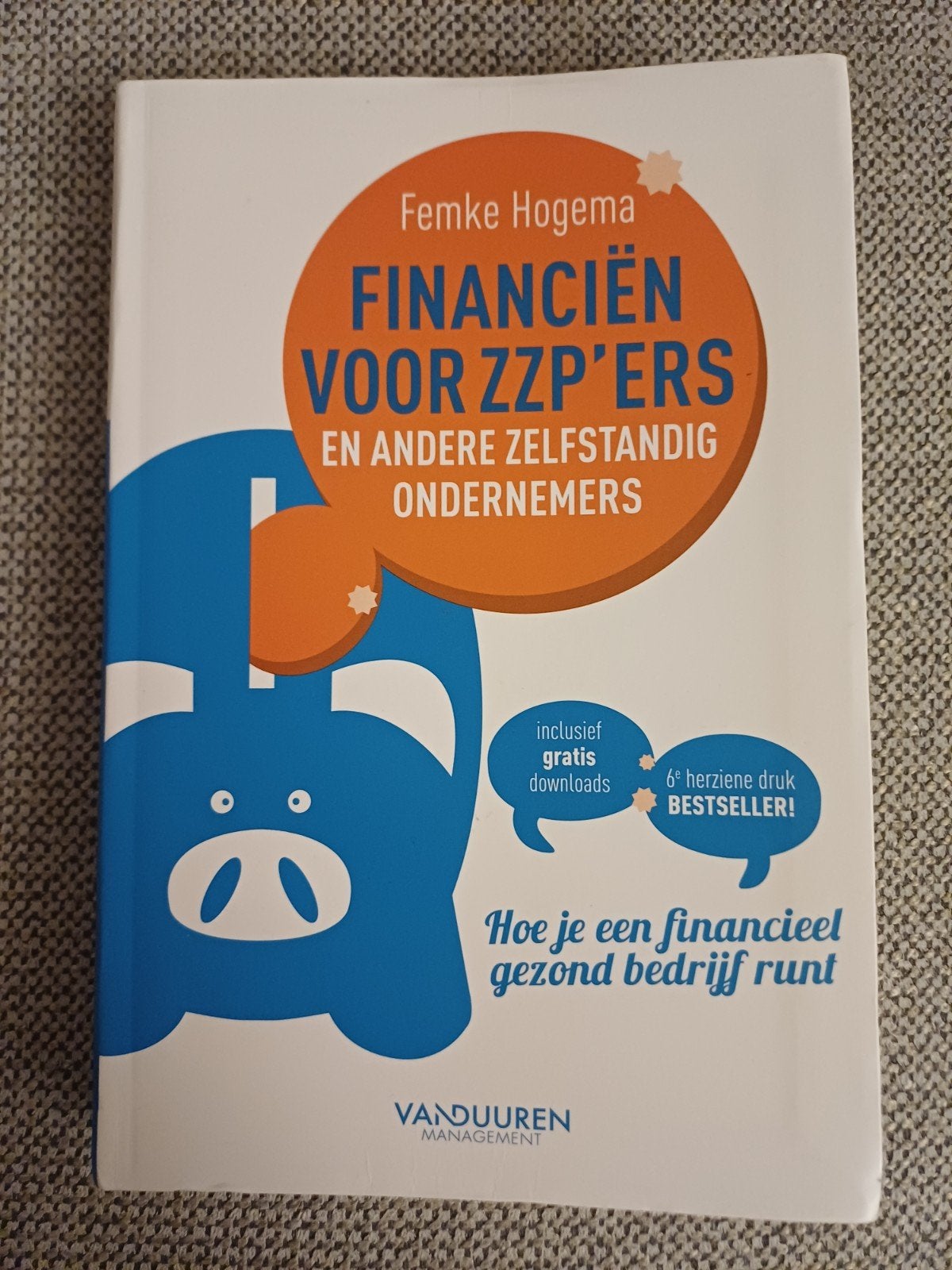 Financiën voor zzp'ers en andere zelfstandige ondernemers, Ophalen of Verzenden, Zo goed als nieuw, Femke Hogema