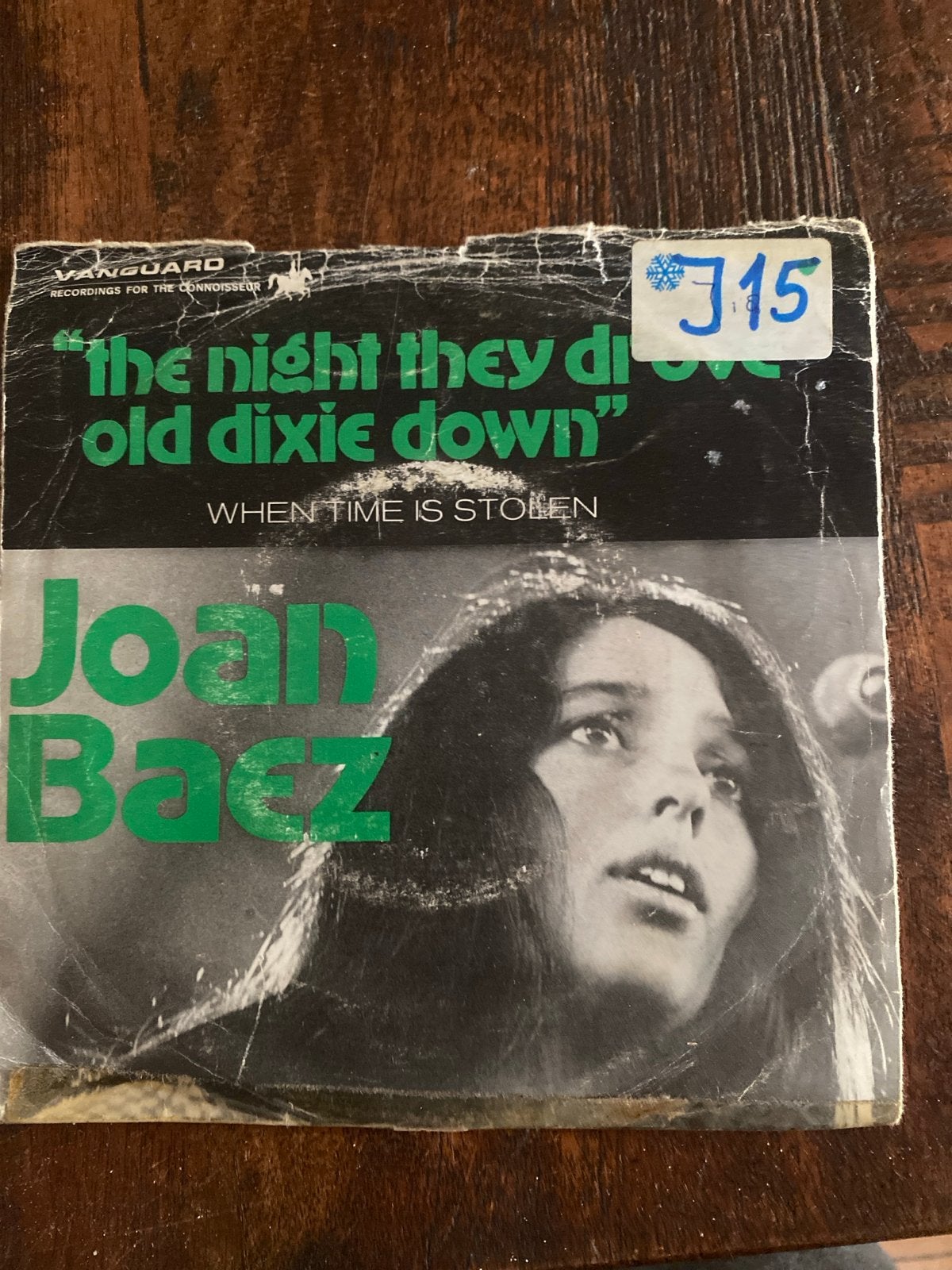 Joan Baez - The Night They Drove Old Dixie Down (Single), Cd's en Dvd's, Gebruikt, 7 inch, Pop, EP