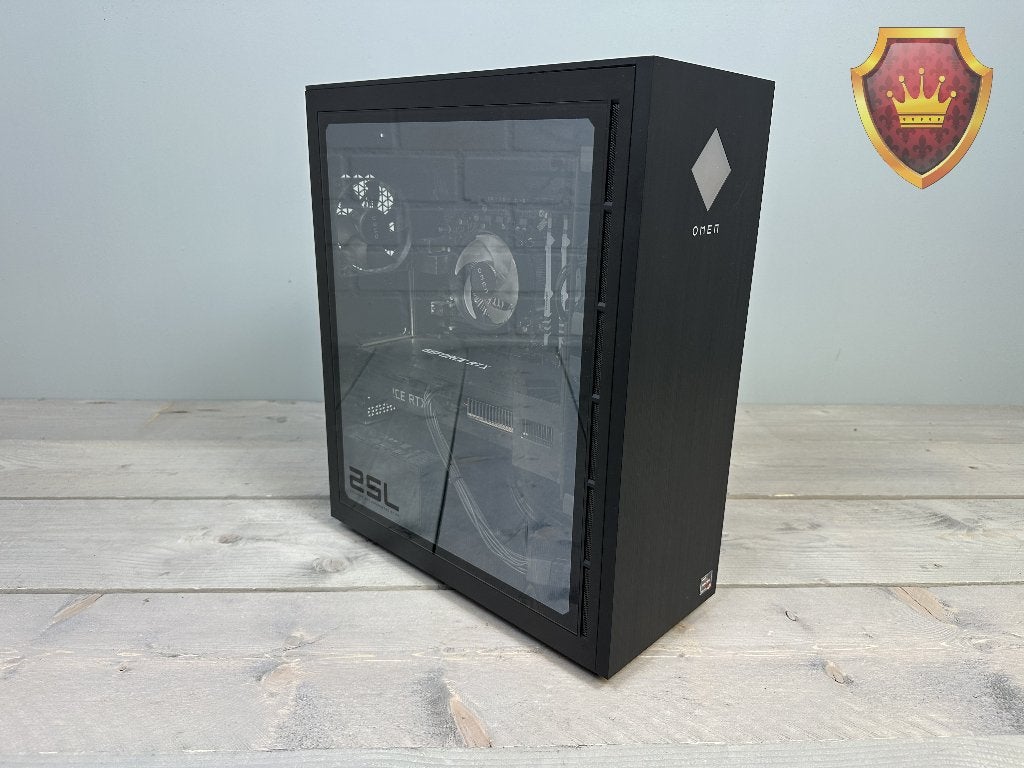 HP OMEN 25L GT15-0700ND RYZEN 7 16GB RAM RTX3070 TI 8GB, NVT, NVT, Ophalen of Verzenden, Zo goed als nieuw