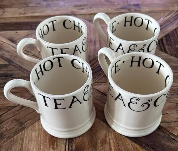 Vier mokken Emma Bridgewater Toast & Marmelade, Huis en Inrichting, Keuken | Servies, Ophalen, Nieuw, Overige stijlen, Kop(pen) en/of Schotel(s)
