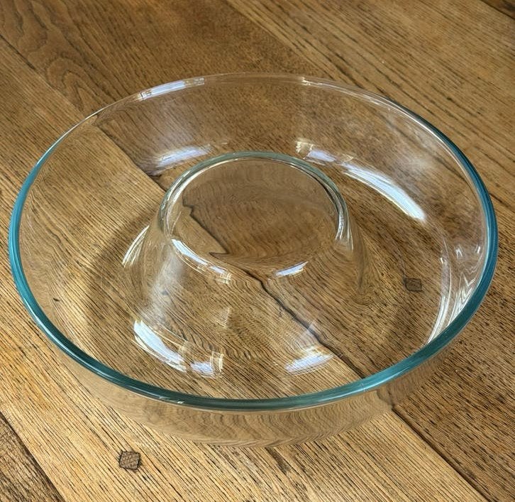 Pyrex glazen ring- / tulband- / bakvorm - 25 cm, Ophalen of Verzenden