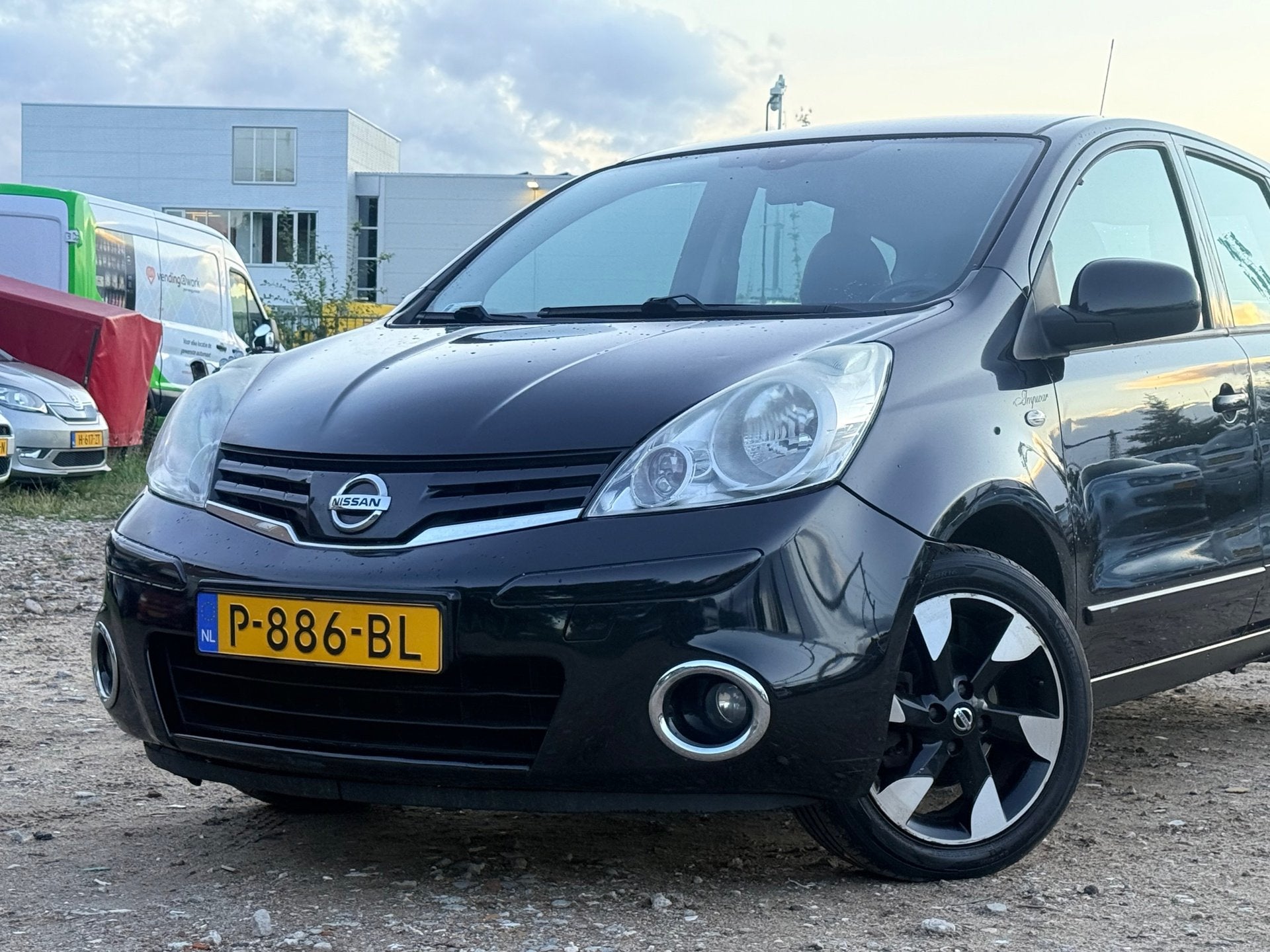 Nissan Note 1.4 Visia/ SCHERM/ LM VELGEN, Auto's, Voorwielaandrijving, Euro 5, Gebruikt, 4 cilinders