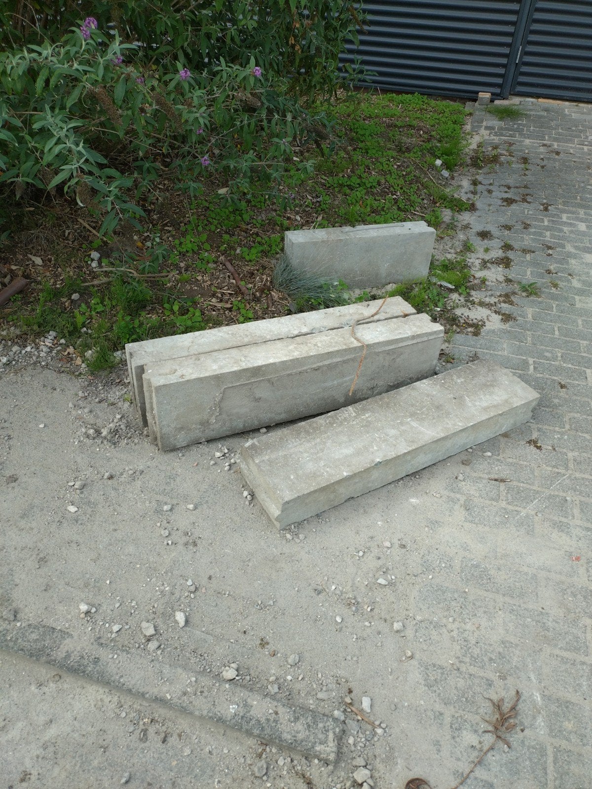 zware trottoirbanden, Ophalen, Gebruikt, Beton, Overige typen