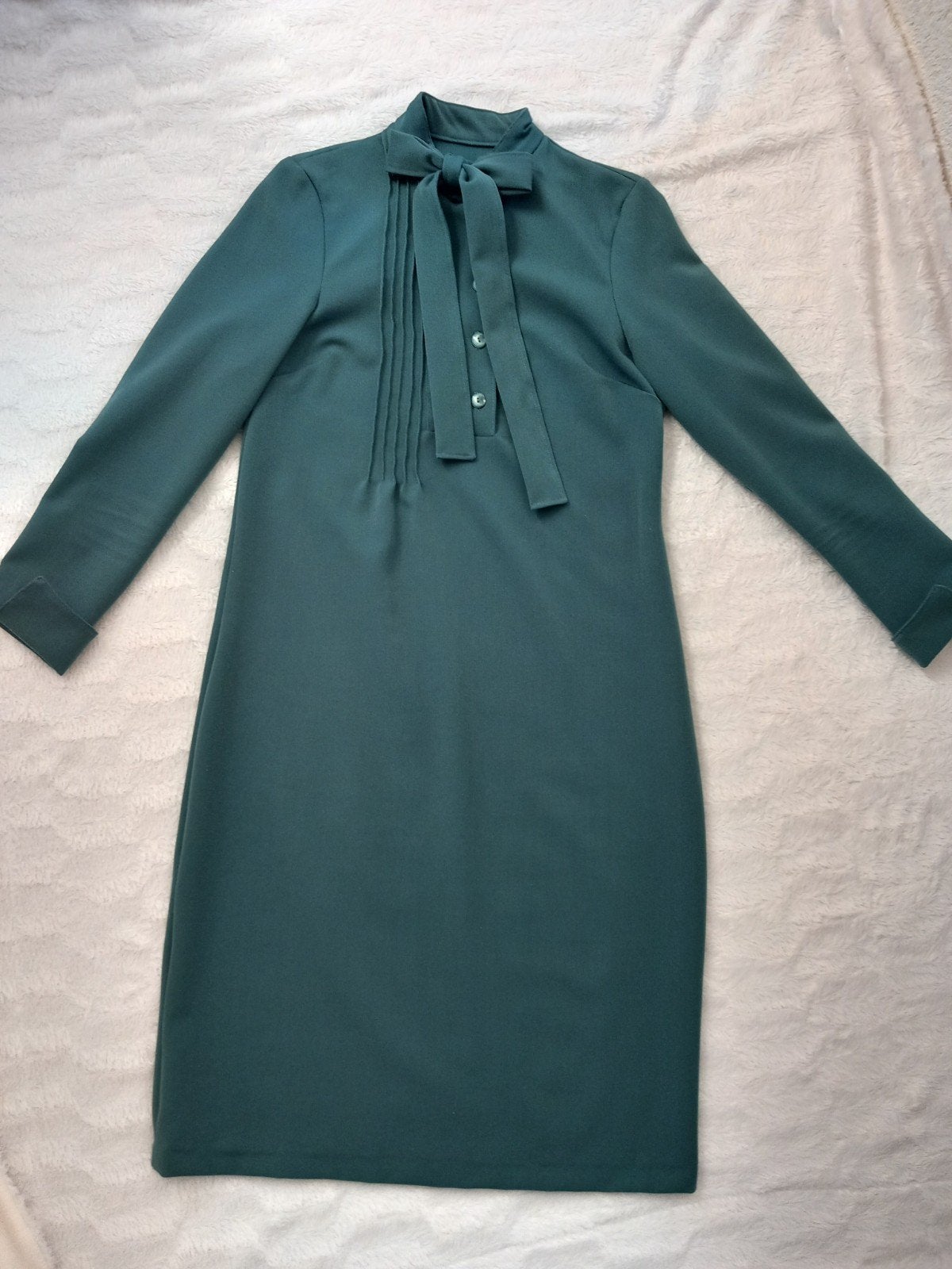 Leuke jurk, maat S, Blauw, Nieuw, Ophalen of Verzenden, Knielengte