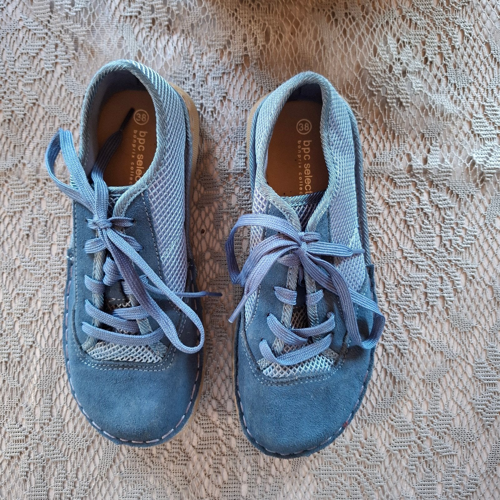 Schoenen blauw, Ophalen of Verzenden, Zo goed als nieuw, Blauw