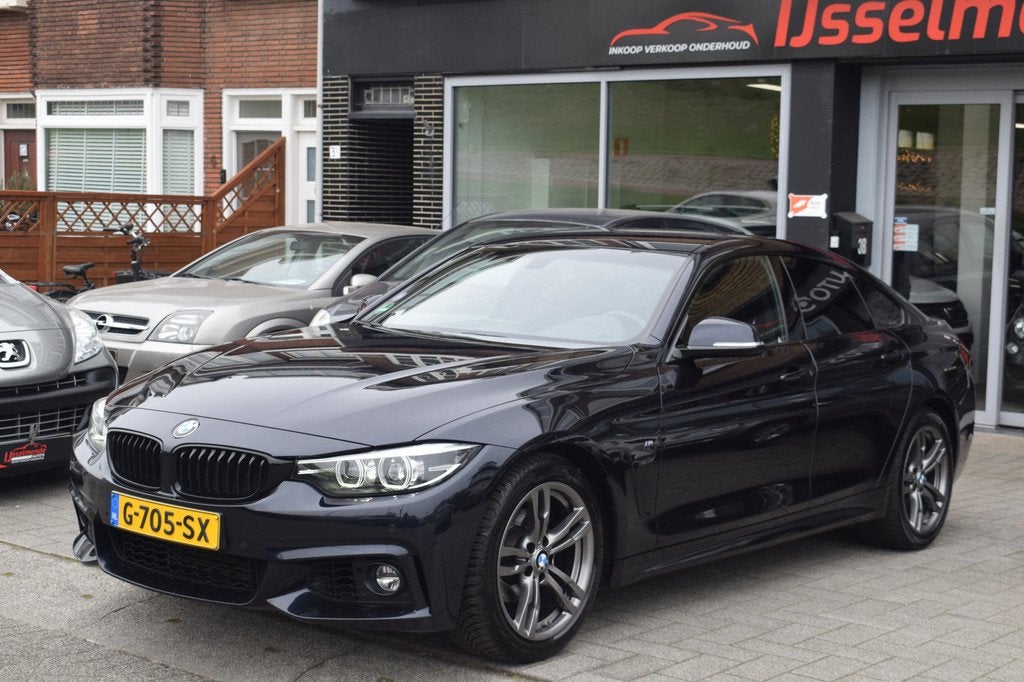 BMW 4 Serie Gran Coupé 418i Executive AUT. M-Sport NAP Deal, Auto's, Automaat, Euro 6, Alcantara, Zwart