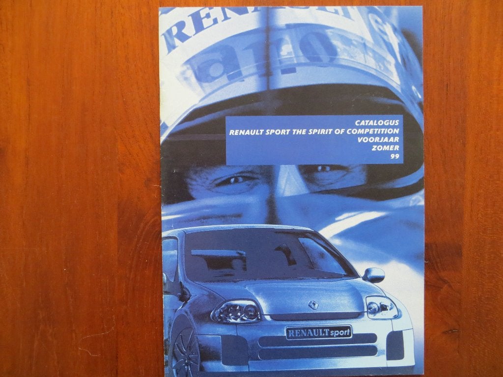 Renault Sport The Spirit of Competition Catalogus (1999), Boeken, Ophalen of Verzenden, Nieuw, Renault