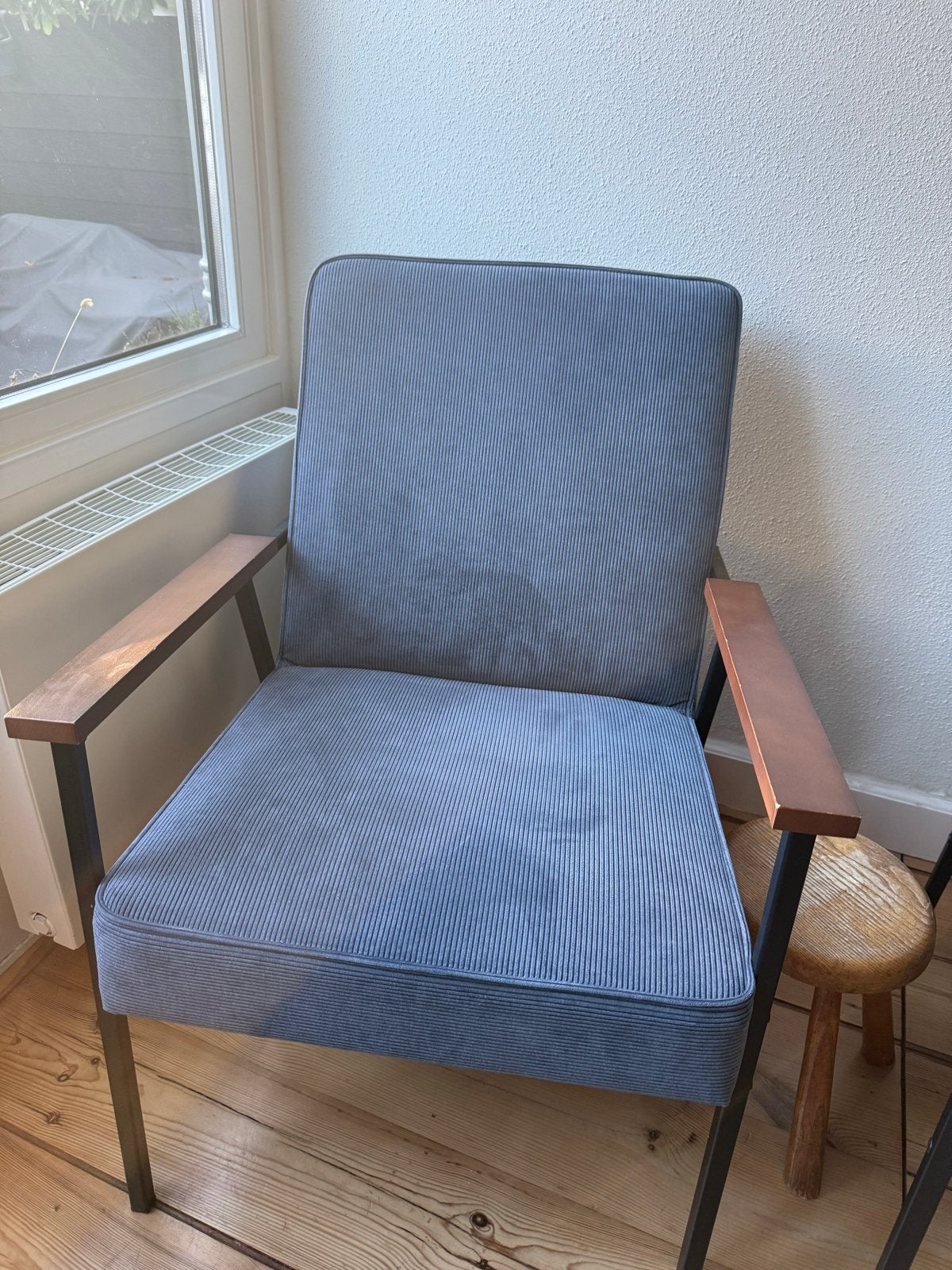 Comfortabele Woood fauteuil - 85x65x85 cm, Ophalen, Gebruikt, Overige kleuren, Eén