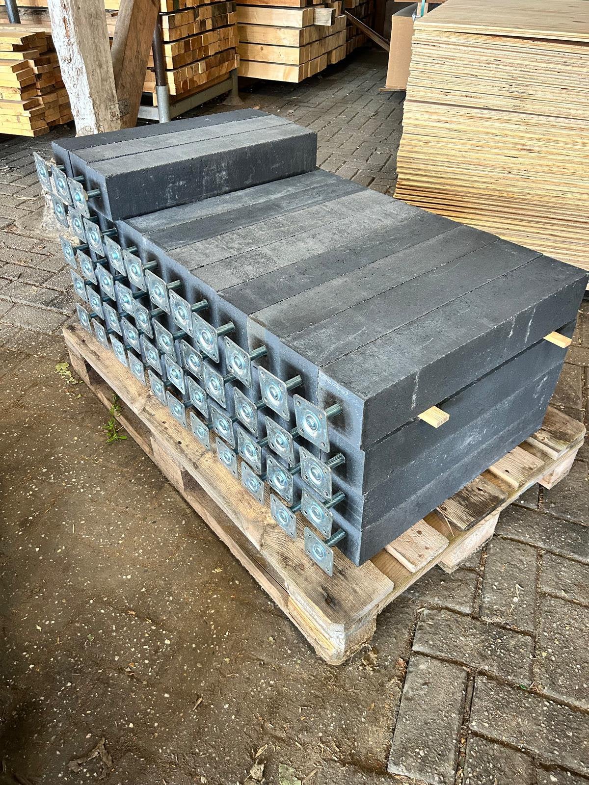 Betonpoeren, Ophalen, Zo goed als nieuw, 250 cm of meer, Balken