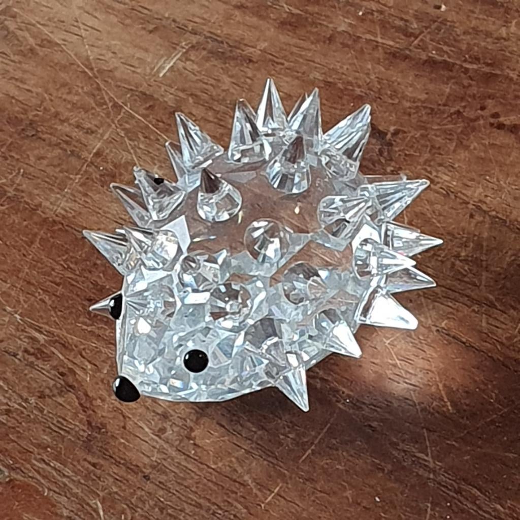 Swarovski egeltje, Verzamelen, Swarovski, Ophalen, Zo goed als nieuw, Figuurtje